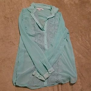 LC seafoam dress shirt